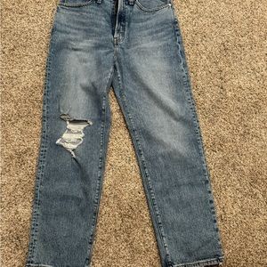 Madewell Perfect Vintage Straight Denim Jeans - Size 28
